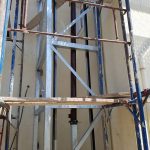 Lift installation at Porto Rafti